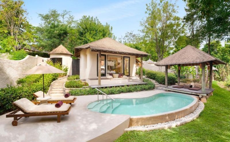 1 bedroom pool villa garden view
