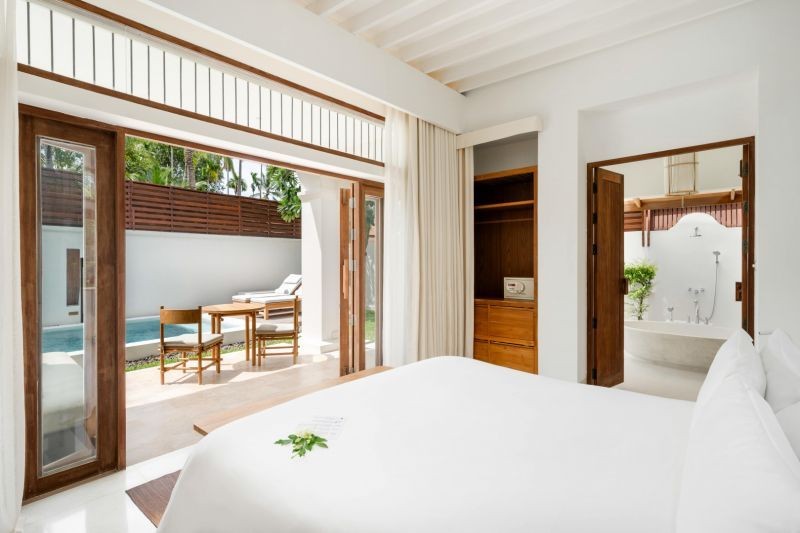 garden pool villa