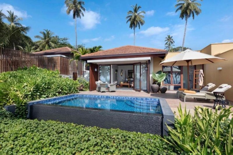 ocean view pool villa