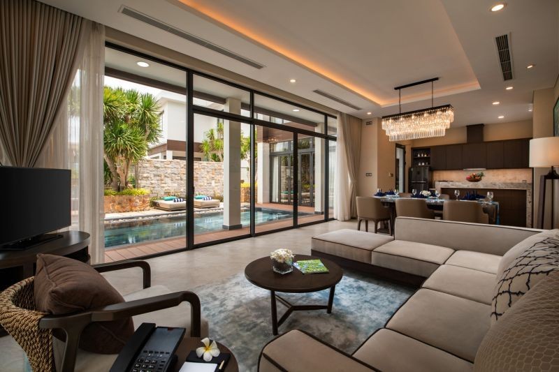 2 bedroom garden pool villa