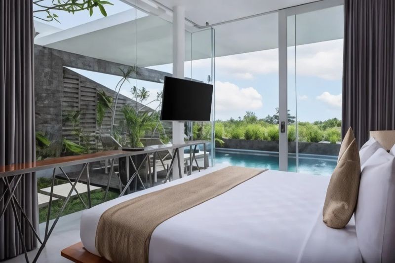1 bedroom panoramic pool villa