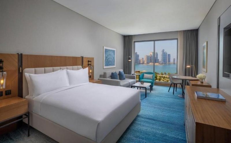 deluxe room waterfront view (with sofa bed)