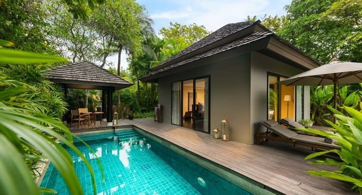 sala pool villa
