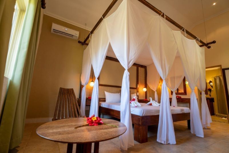 deluxe villa sea view