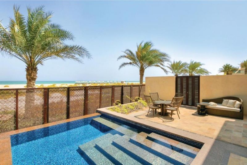 beach view villa with private pool