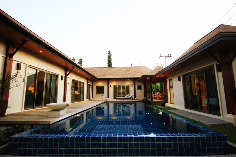 TWO VILLAS HOLIDAY - ORIENTAL STYLE NAIHARN BEACH