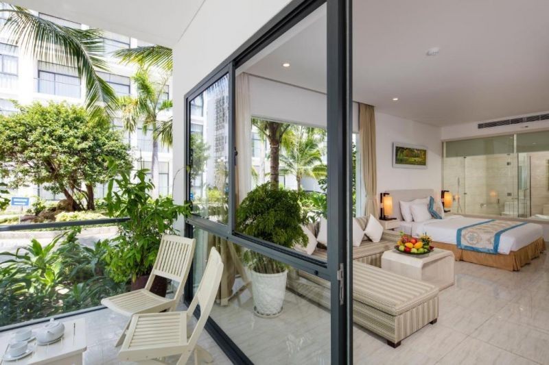 bungalow garden view