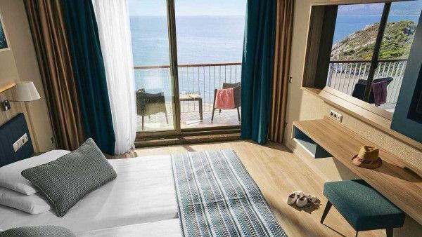 classic sea side balcony