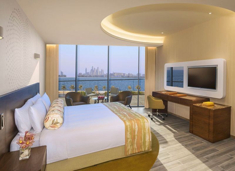 1 bedroom premium suite palm jumeirah sea view
