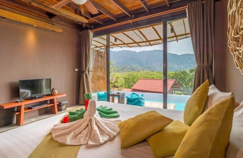 two bedroom suite pool access