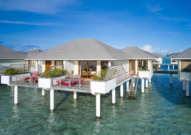 sunset water villa