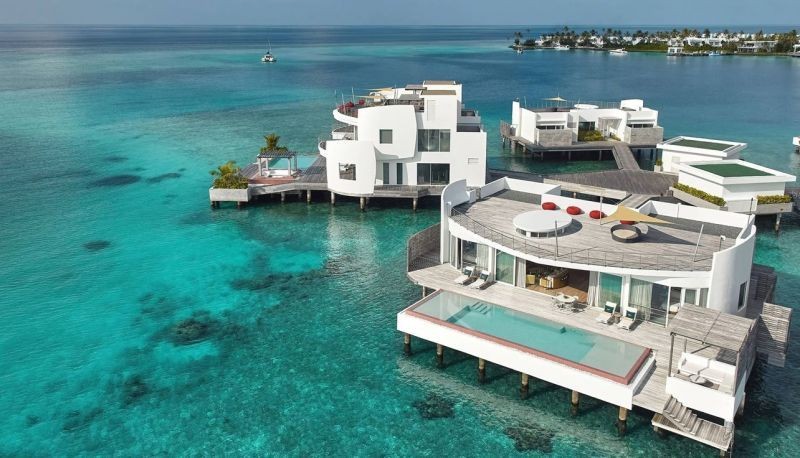 2 bedroom water residence with pool