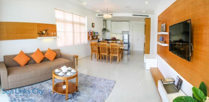 2 bedroom garden view