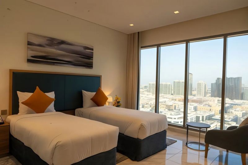 deluxe studio apartment
