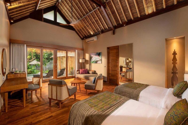 hillside pool suite