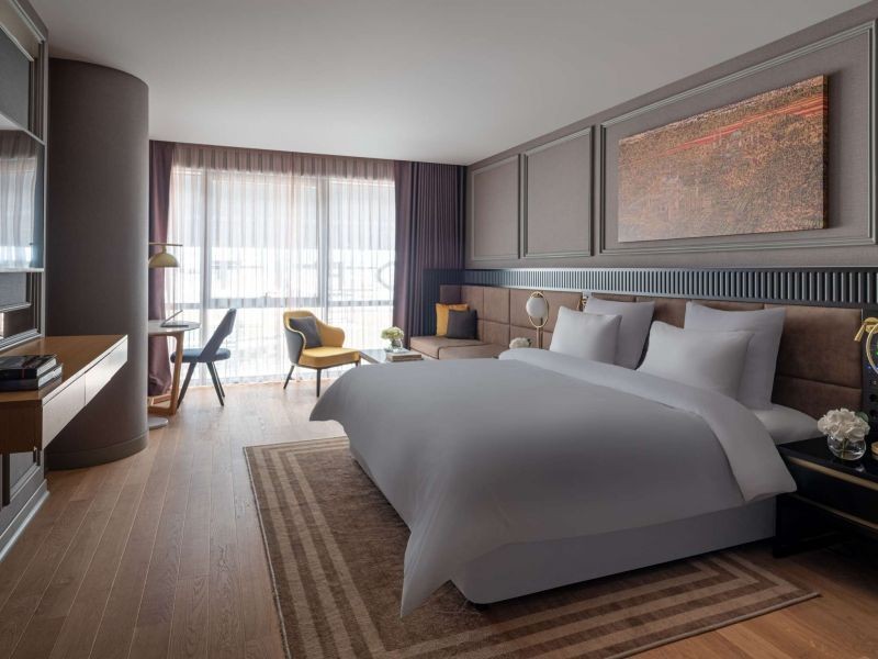luxury room with bosphorus view