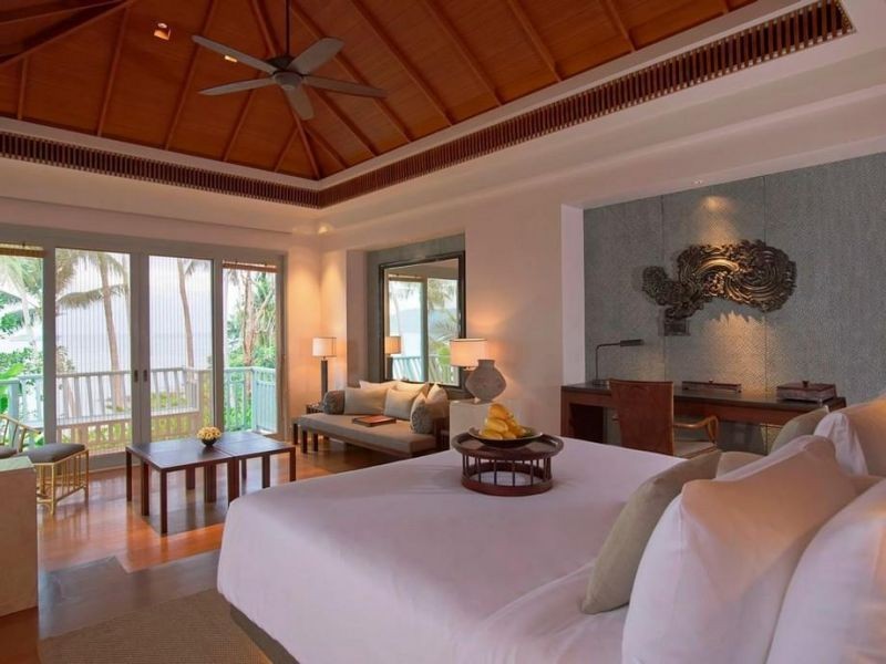 pool villa bay view