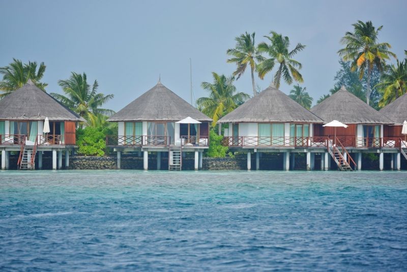 semi water bungalow