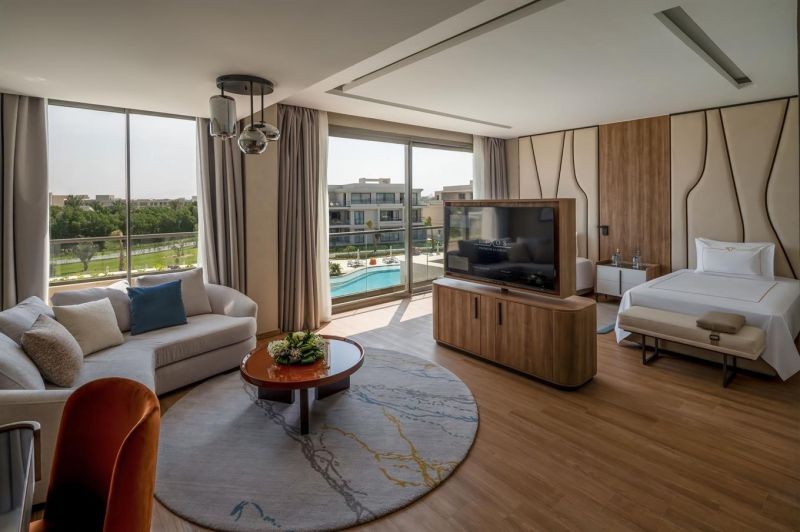 two bedroom skyline suite with infinity pool
