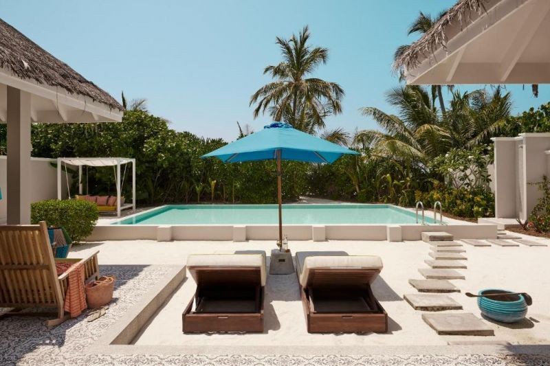 2 bedroom beach pool villa
