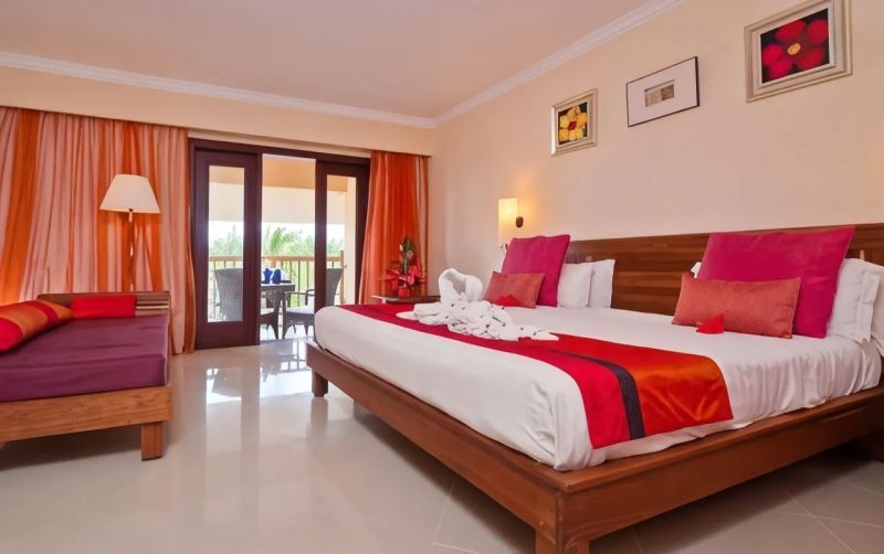deluxe room pool/seaview