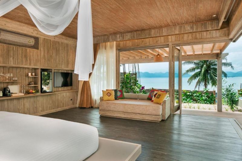 ocean view pool villa