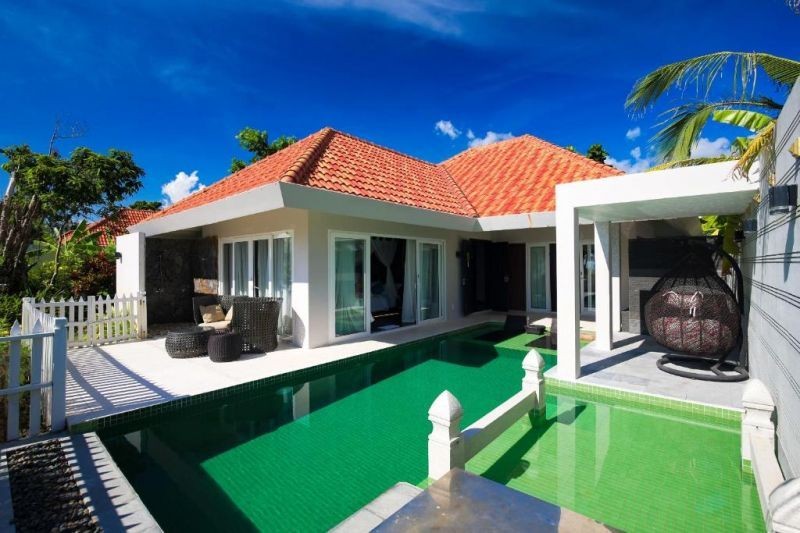 beachfront villa