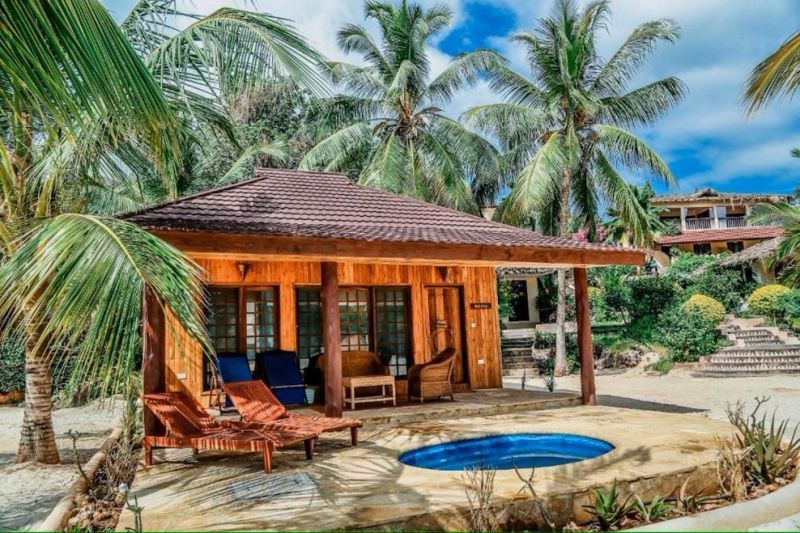 pool bungalow