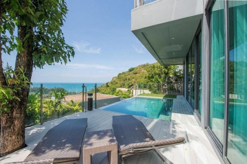 1 bedroom pool villa ocean view