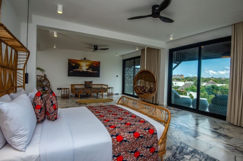 rooftop suite partial sea view