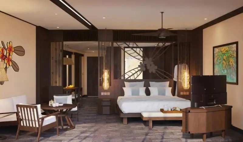 junior suite garden view with children themed
