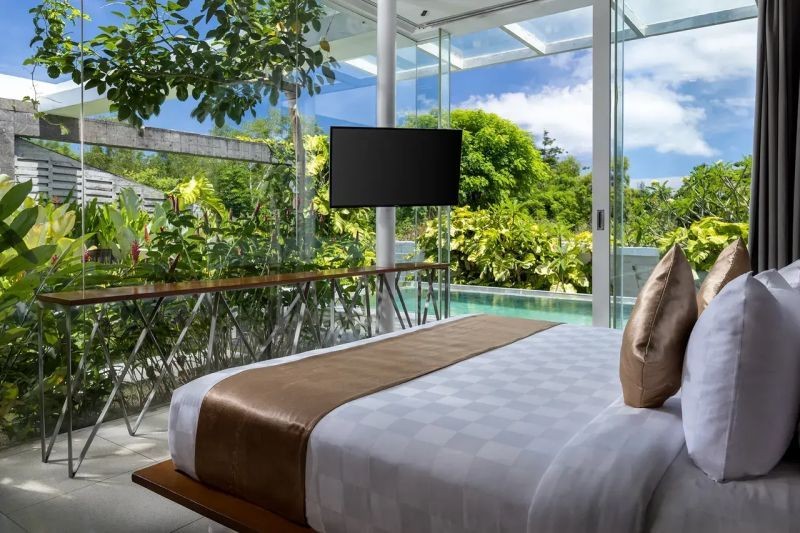 2 bedroom garden pool villa
