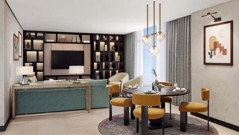 beachfront 2 bedroom suite