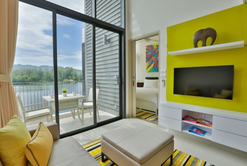 1 bedroom loft water