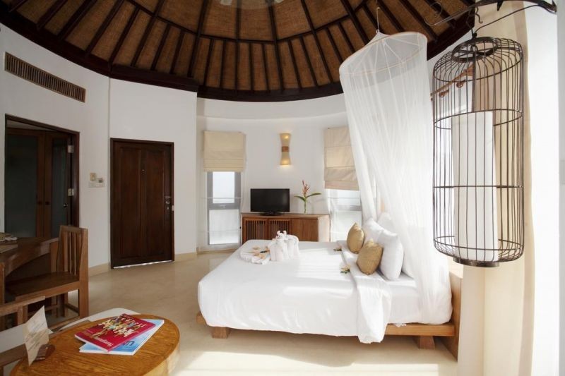 top view villa with plunge pool