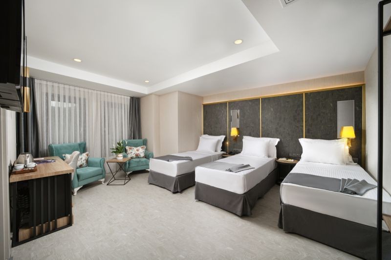 deluxe triple with hammam