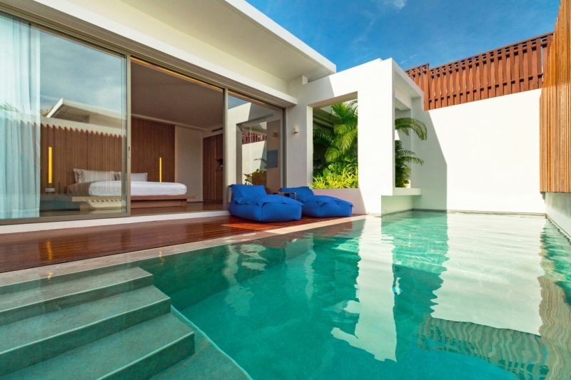 garden pool villa
