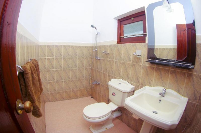 standard double a/c on common verandah land view