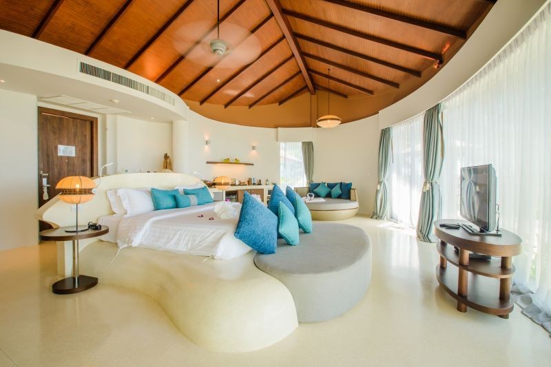 pool villa garden view