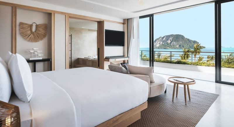 sea view pool penthouse