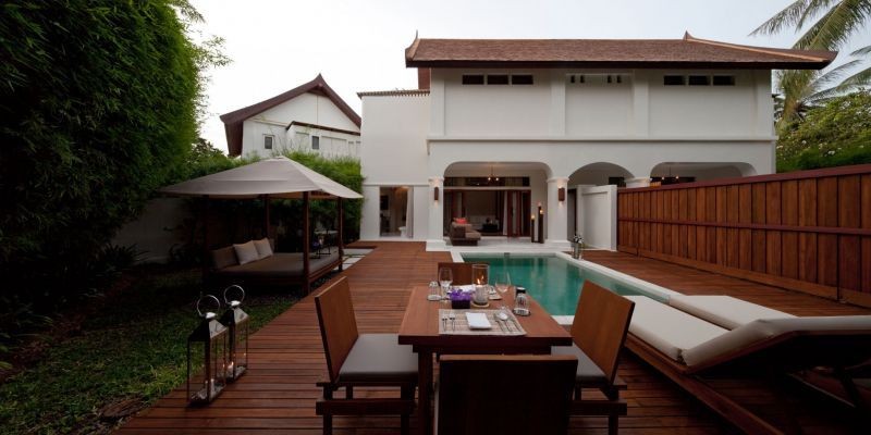 1 bedroom duplex pool villa suite