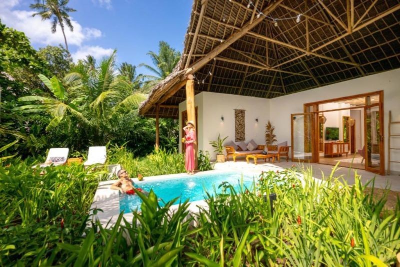 superior garden villa with plunge pool