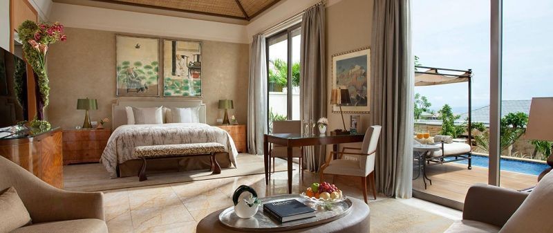 family villa ocean view