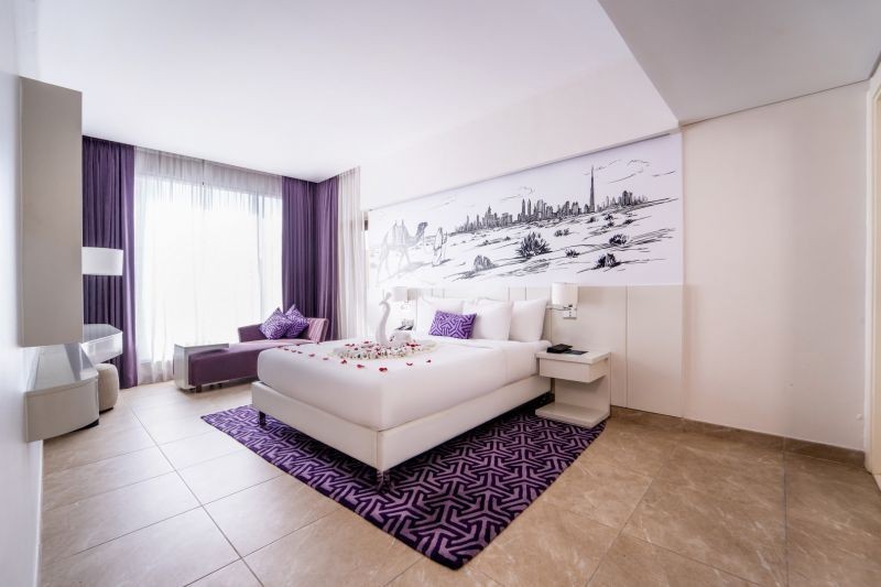 deluxe 1 bedroom suite skyline view