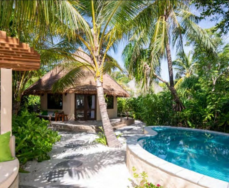 deluxe pool villa