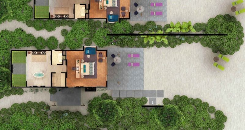 beach villa