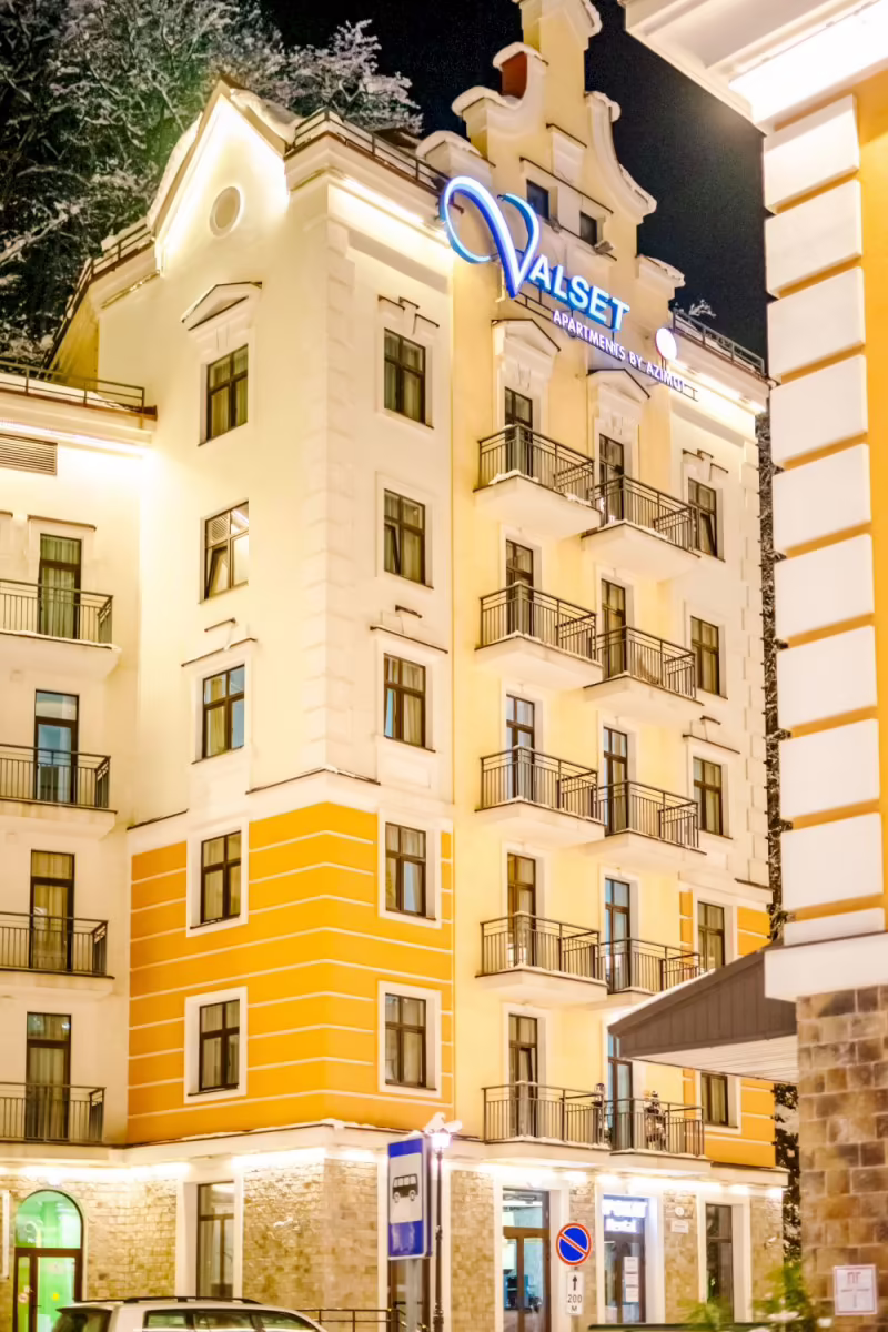 АПАРТАМЕНТЫ ВАЛЬСЕТ СПОРТ ОТ AZIMUT