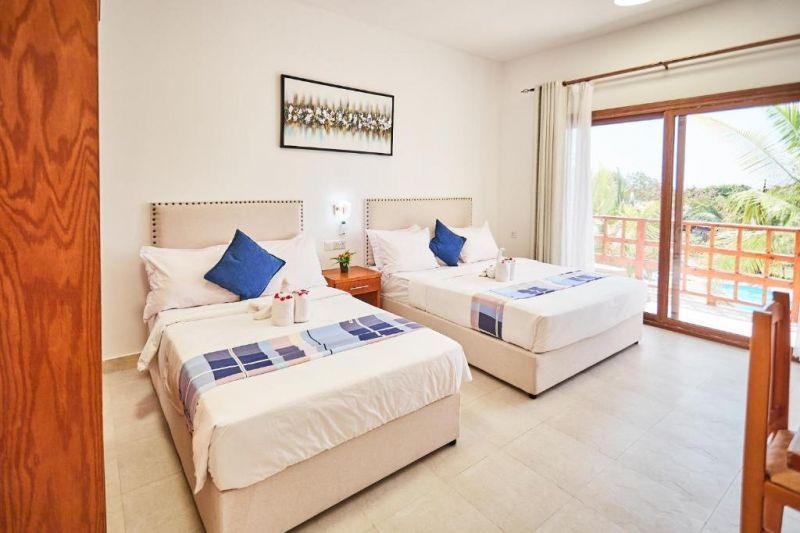 deluxe twin sea view