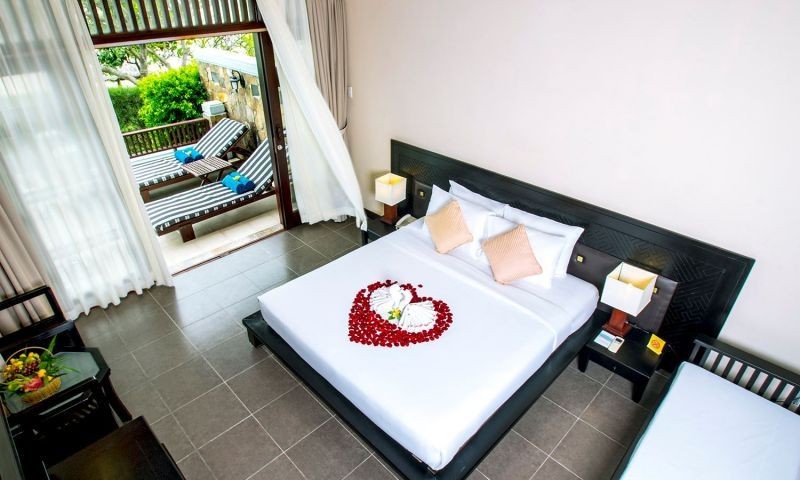 pool villa beach front