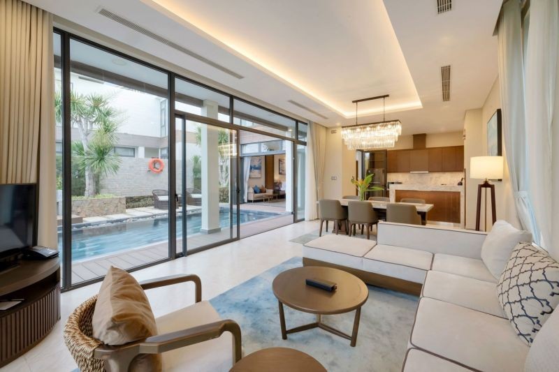 1 bedroom garden pool villa